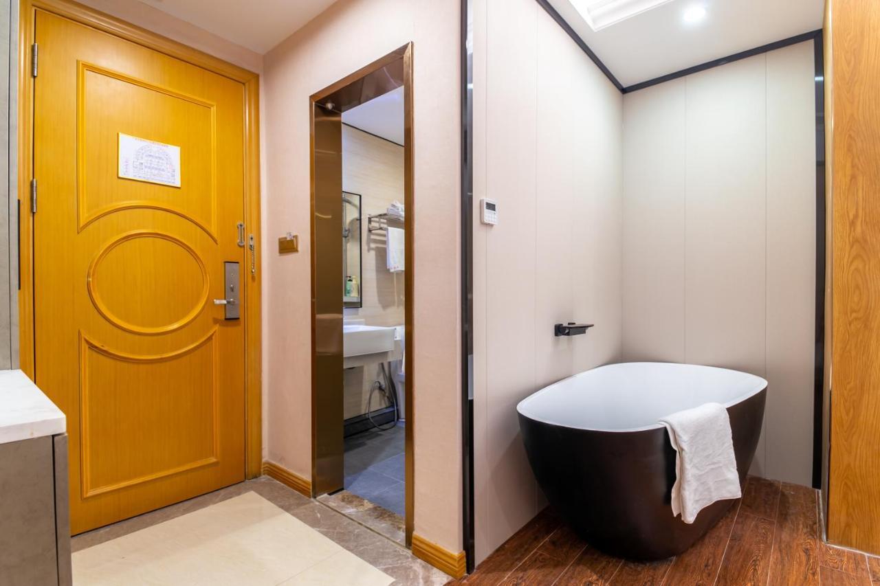 Puzzle Hotel - Zhongshan 8Th Road Chenjiaci Subway Station Branch Canton Extérieur photo