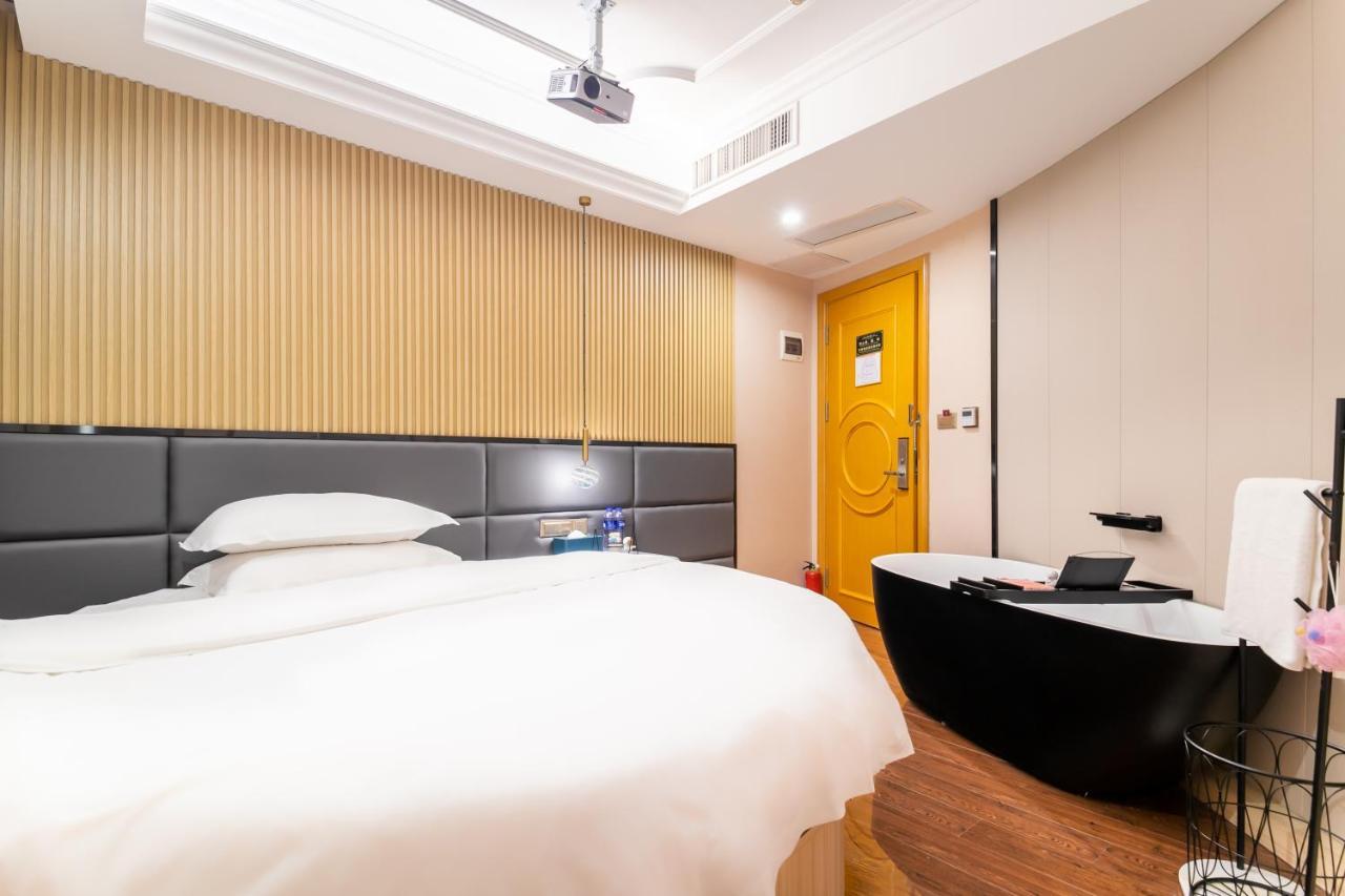 Puzzle Hotel - Zhongshan 8Th Road Chenjiaci Subway Station Branch Canton Extérieur photo