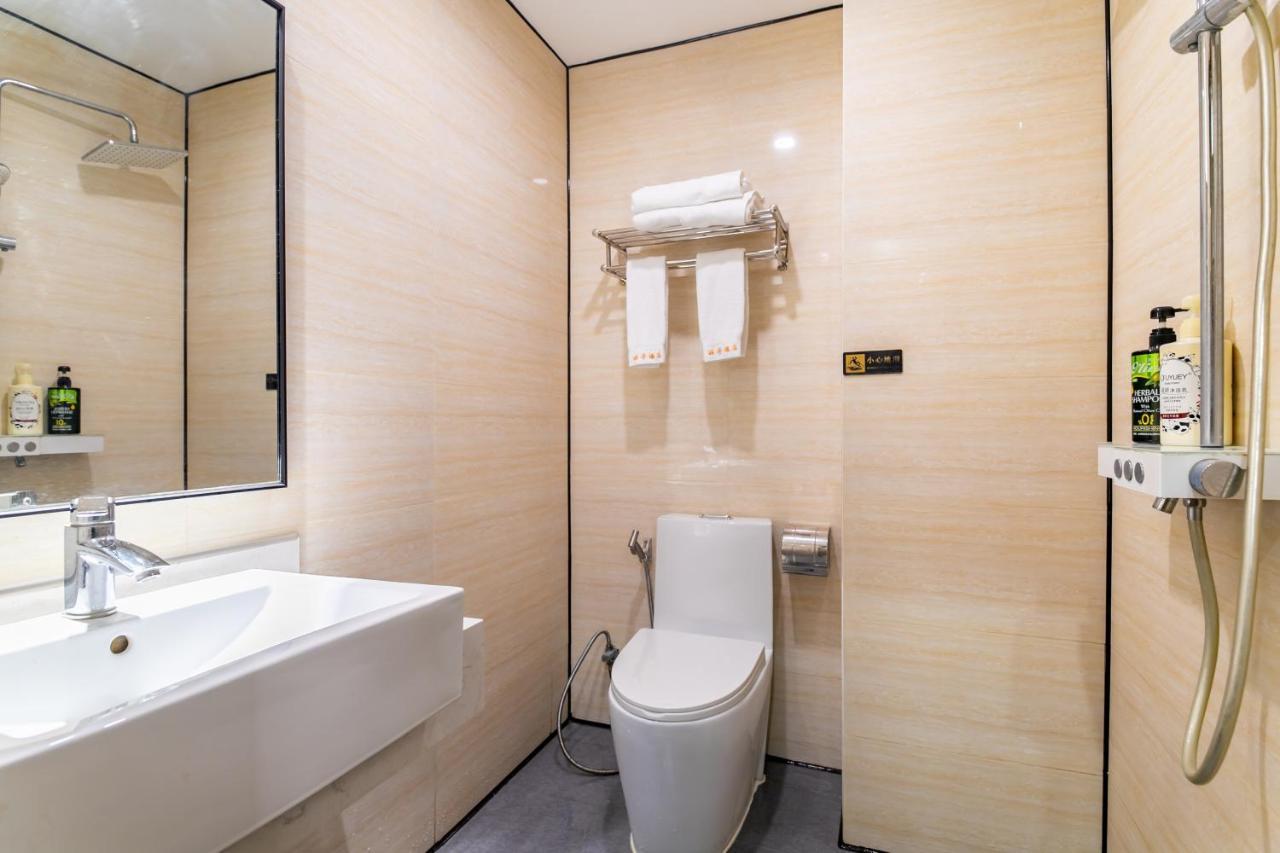 Puzzle Hotel - Zhongshan 8Th Road Chenjiaci Subway Station Branch Canton Extérieur photo
