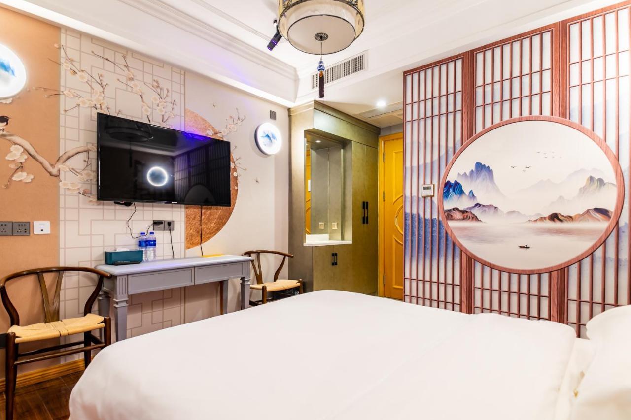 Puzzle Hotel - Zhongshan 8Th Road Chenjiaci Subway Station Branch Canton Extérieur photo